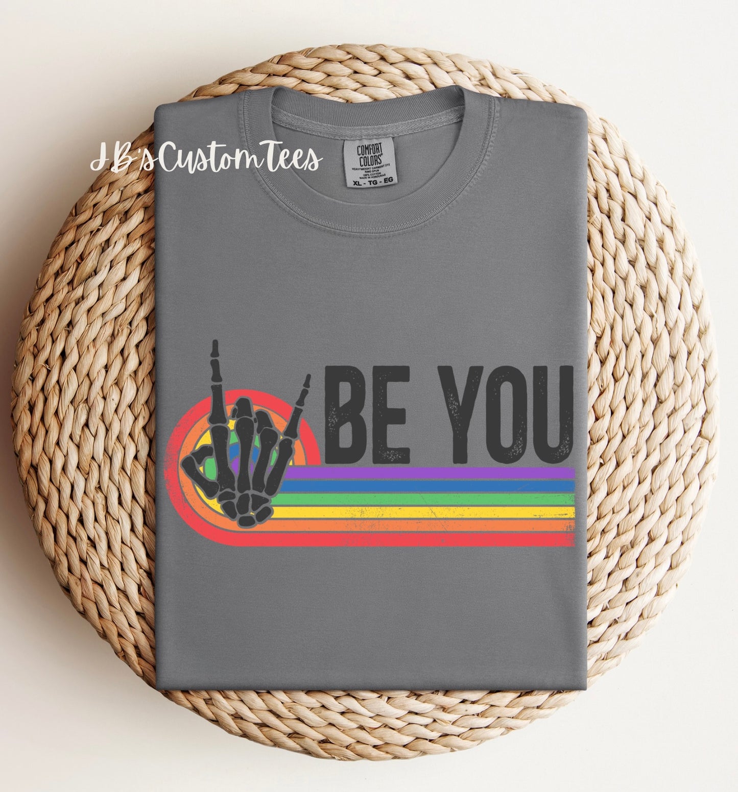 Be You Grey Tee/Sweatshirt