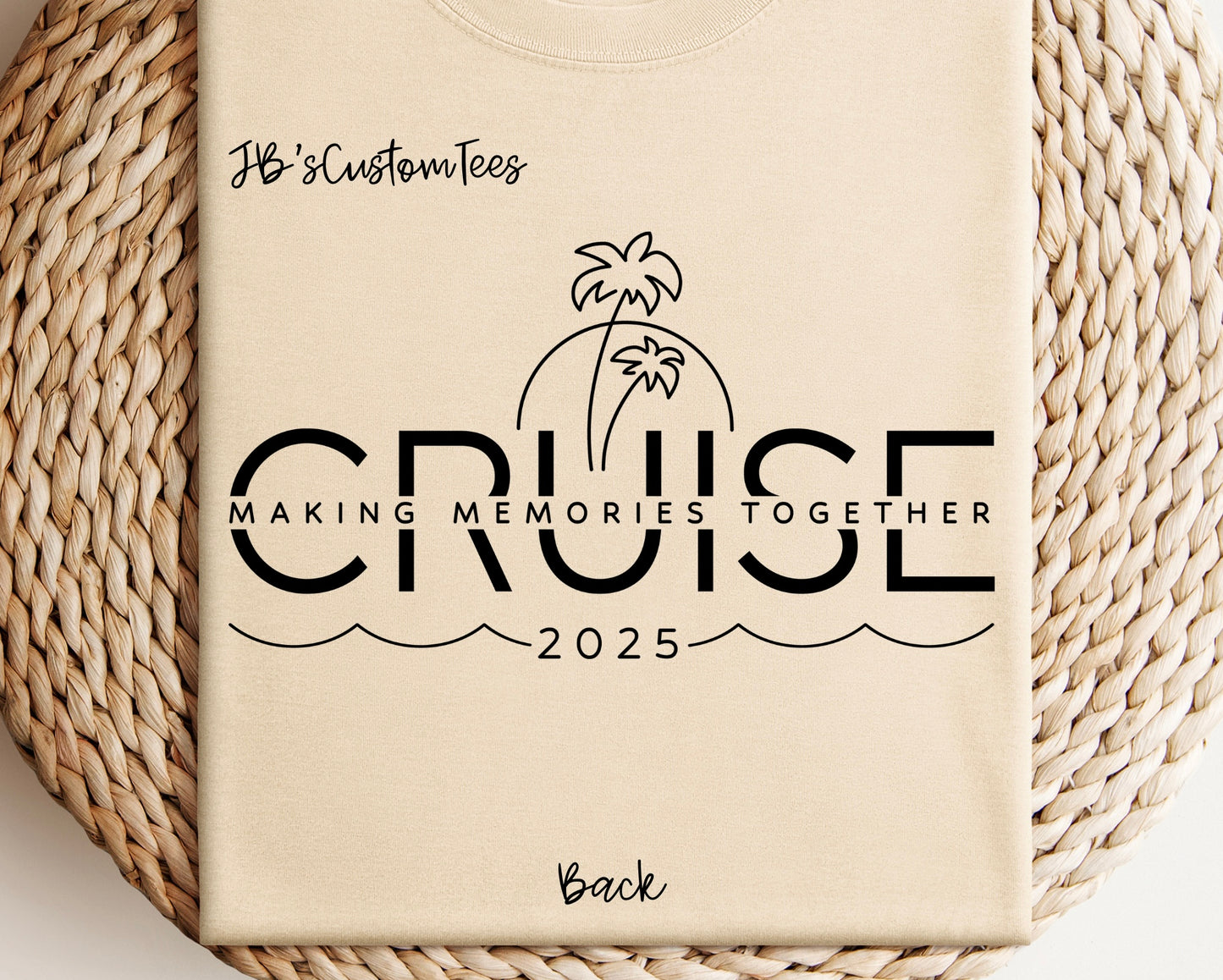 Making Memories Together - Cruise Ivory/Natural Tee
