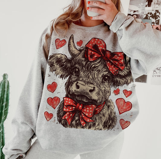 Valentine’s Highland Cow