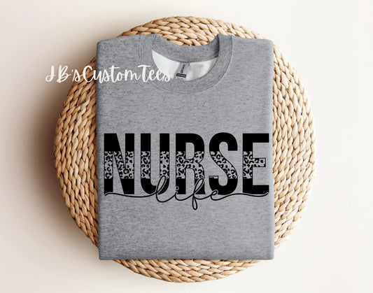 NURSE LIFE Crewneck