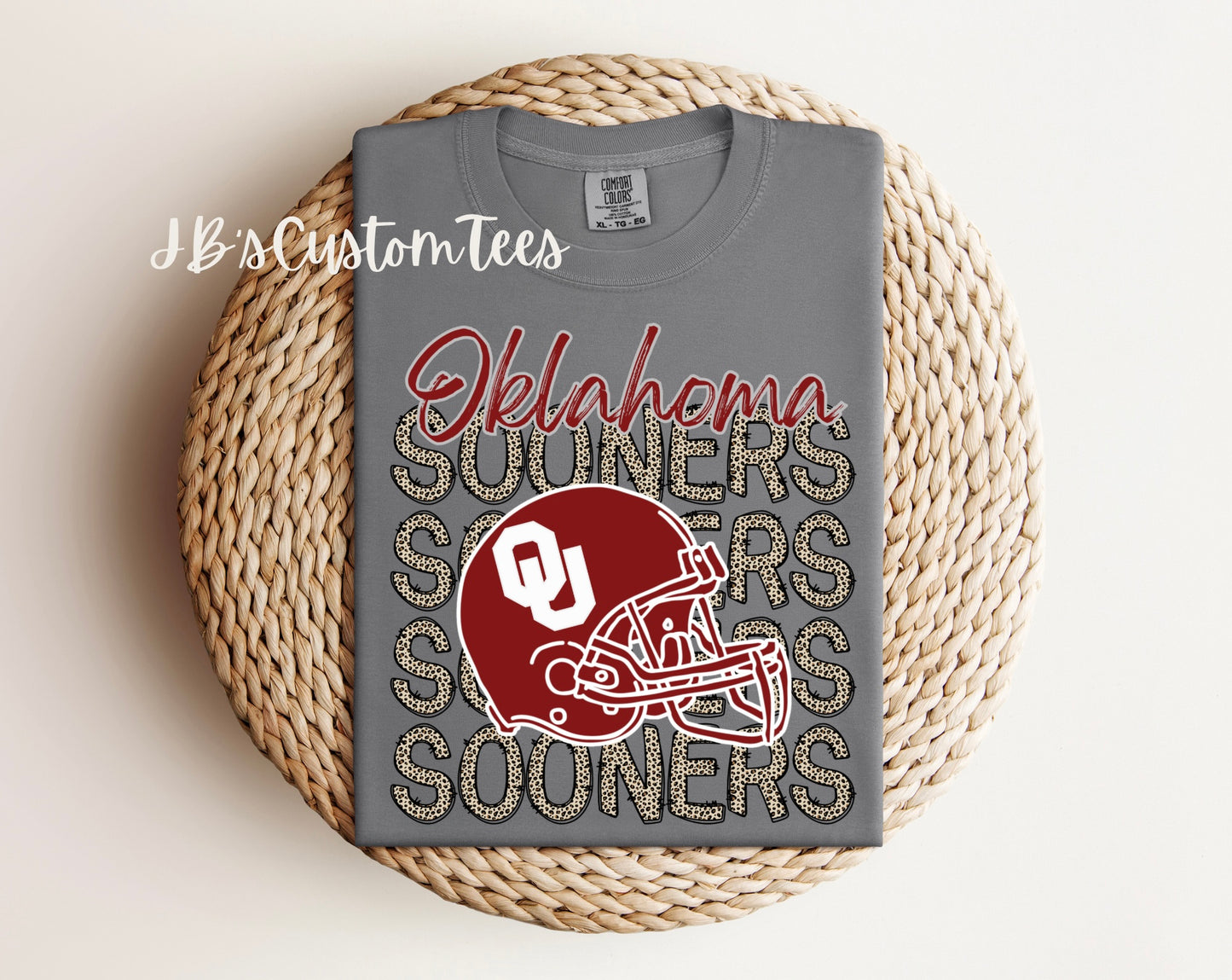 Oklahoma Sooner Comfort Colors Tees