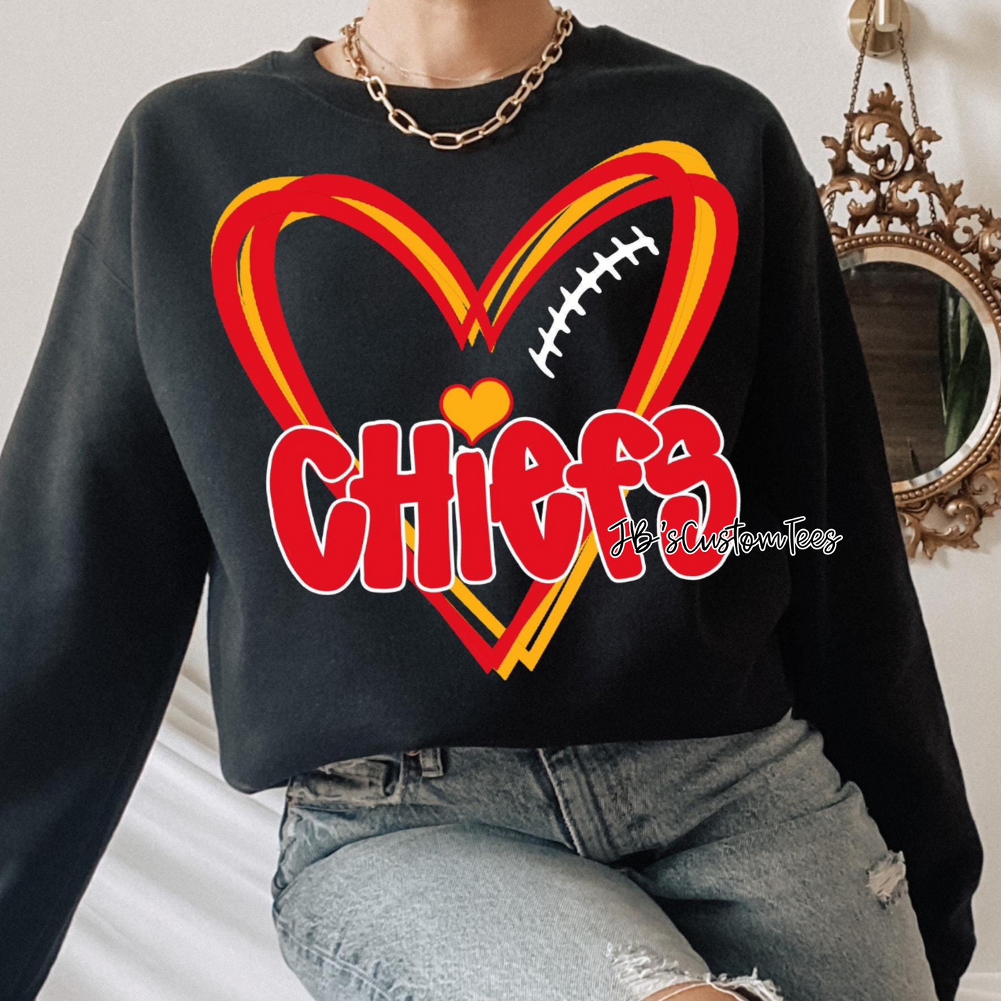 KC Chiefs Heart