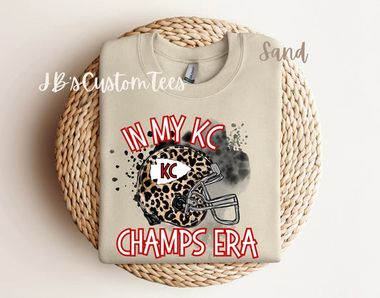 KC Chiefs Super Bowl Champions Crewneck Sand