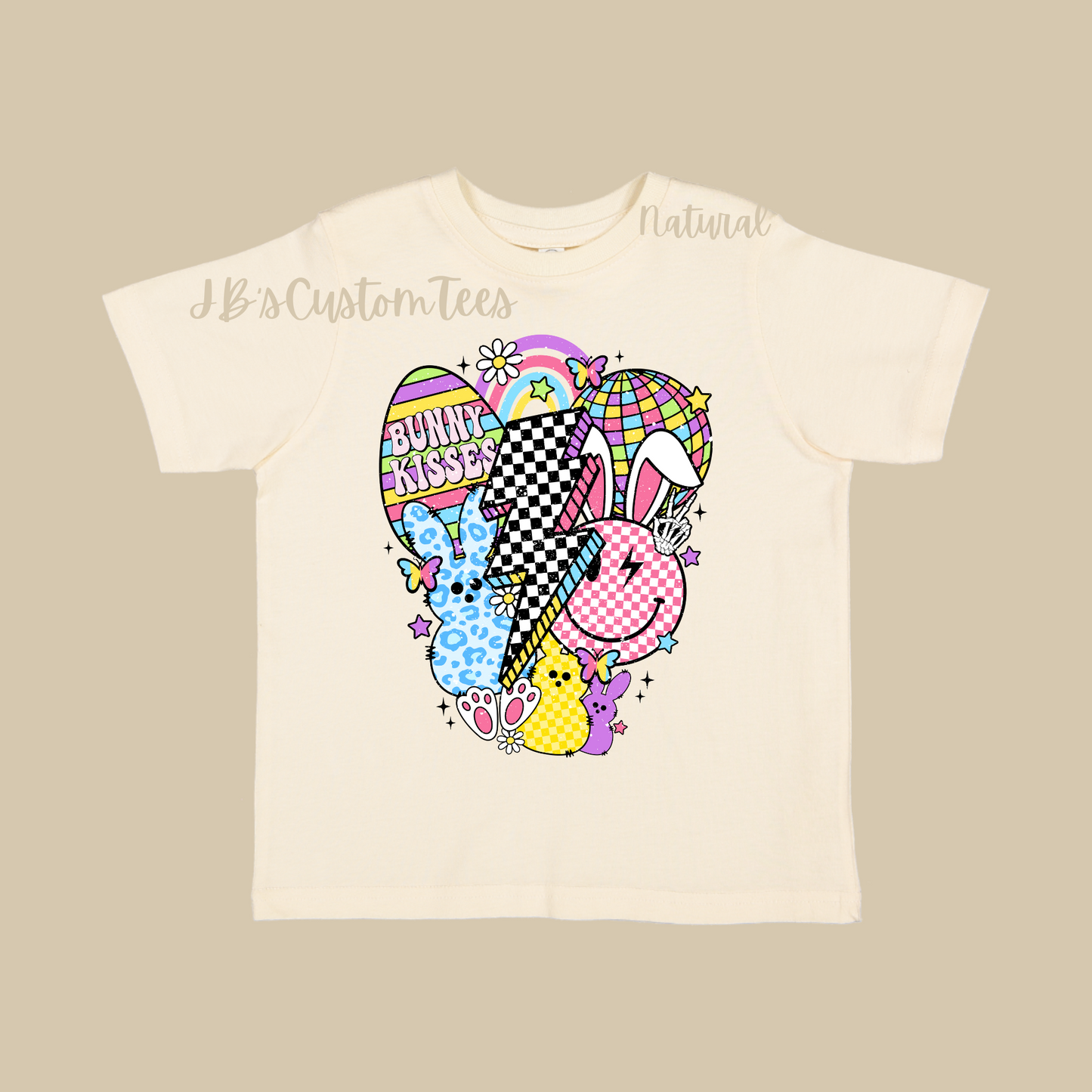 Retro Easter Toddler Tee - Rabbit Skins