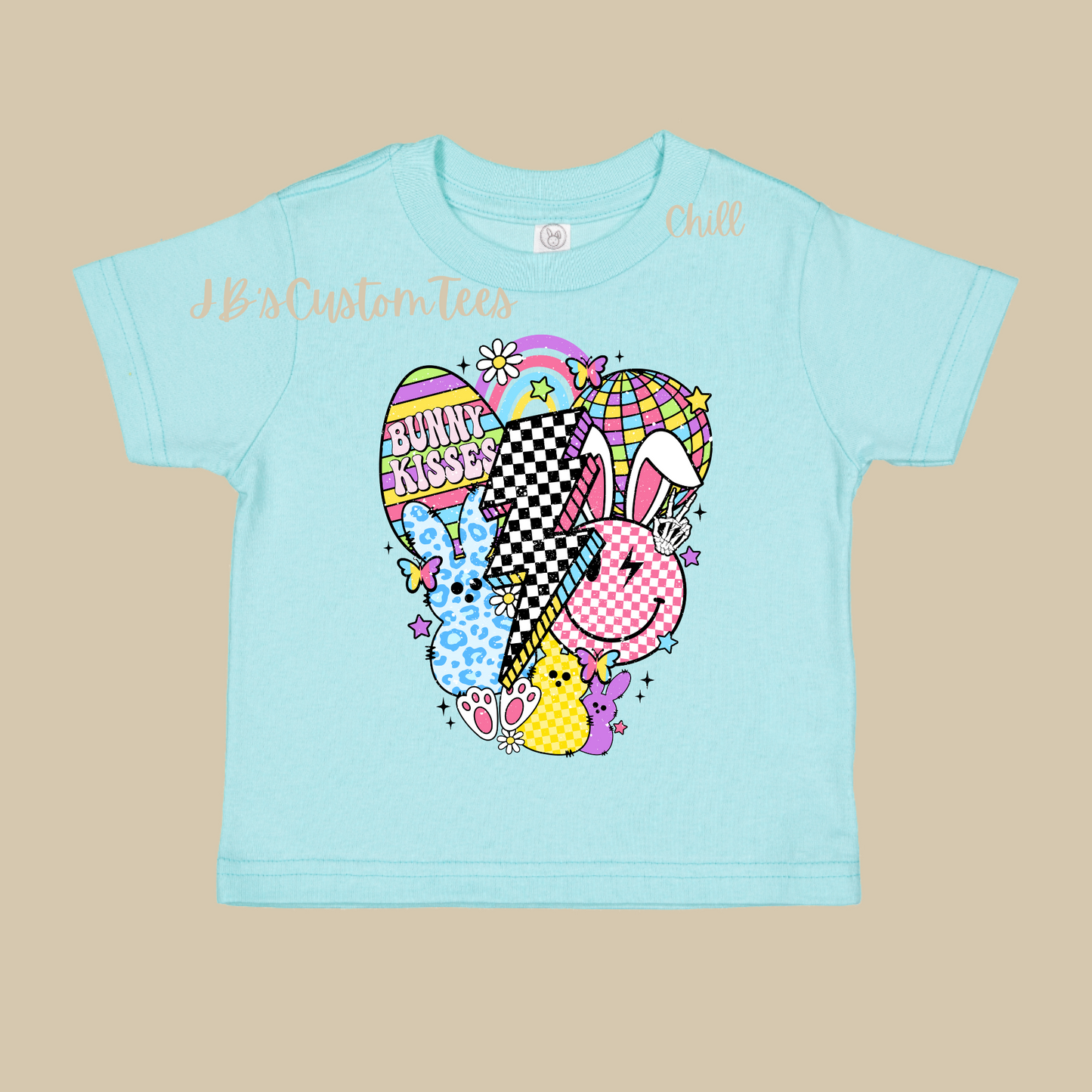 Retro Easter Toddler Tee - Rabbit Skins