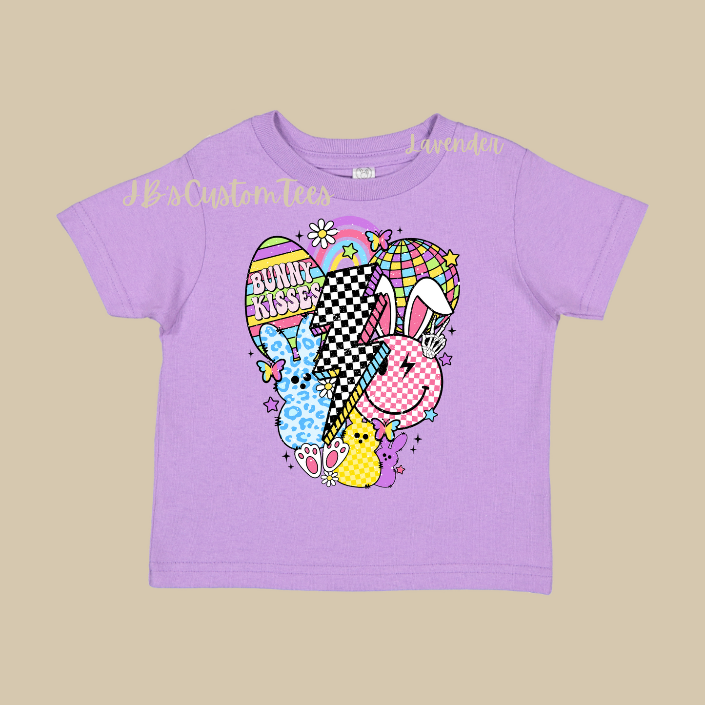 Retro Easter Toddler Tee - Rabbit Skins