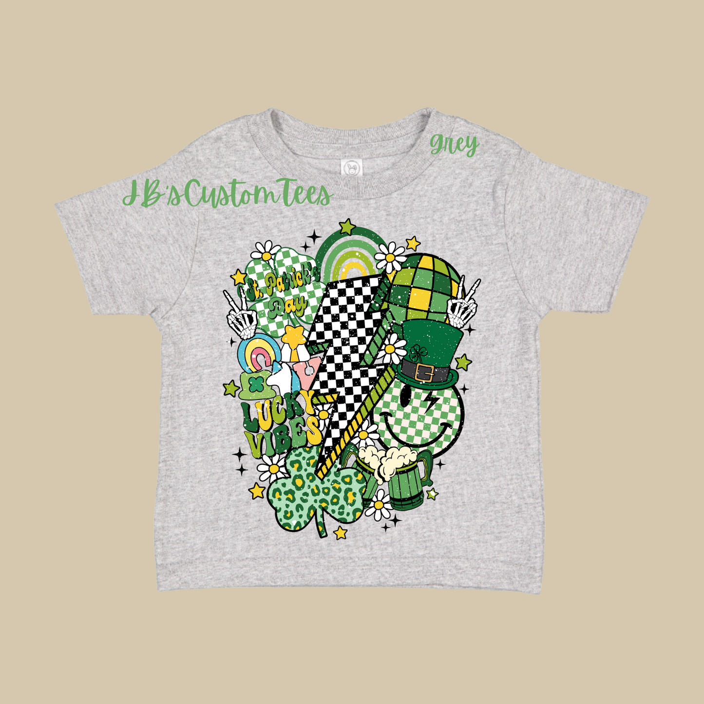 Retro St. Patrick’s Day Toddler Tee - Rabbit Skins