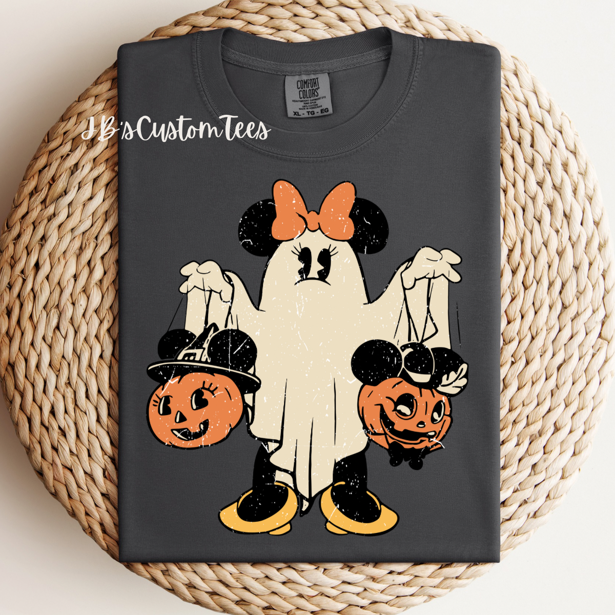 Halloween Minnie & Mickey CC Tee