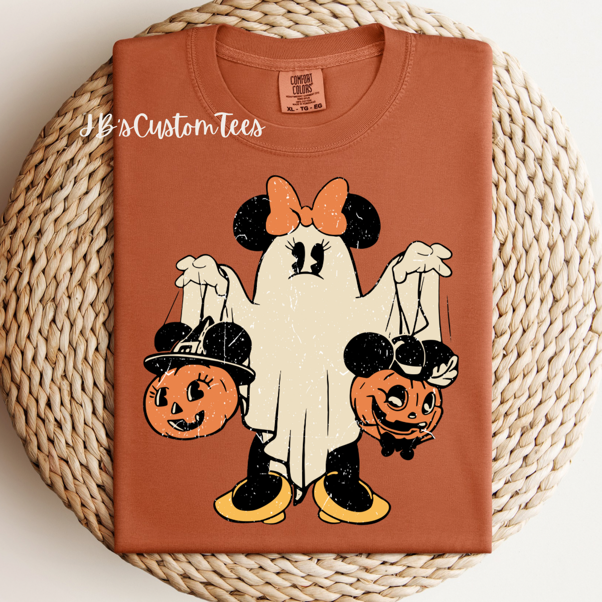 Halloween Minnie & Mickey CC Tee