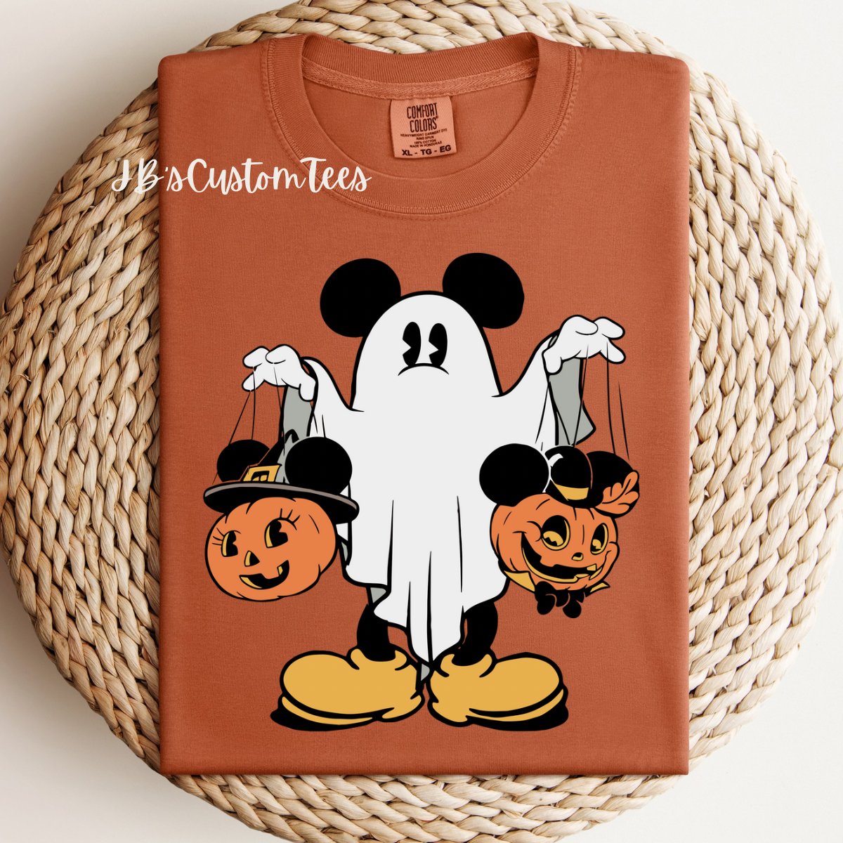 Halloween Minnie & Mickey CC Tee