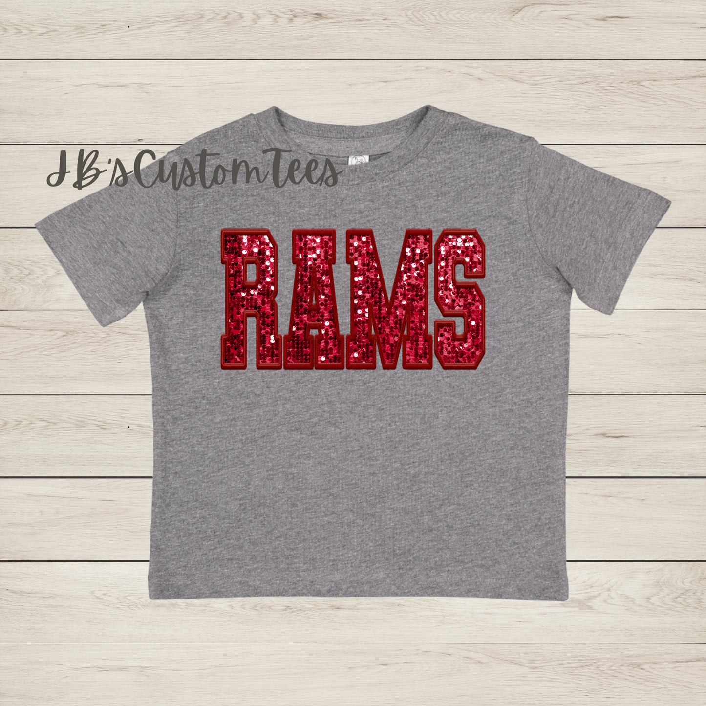 Owasso Rams Grey Toddler Tee - Rabbit Skins