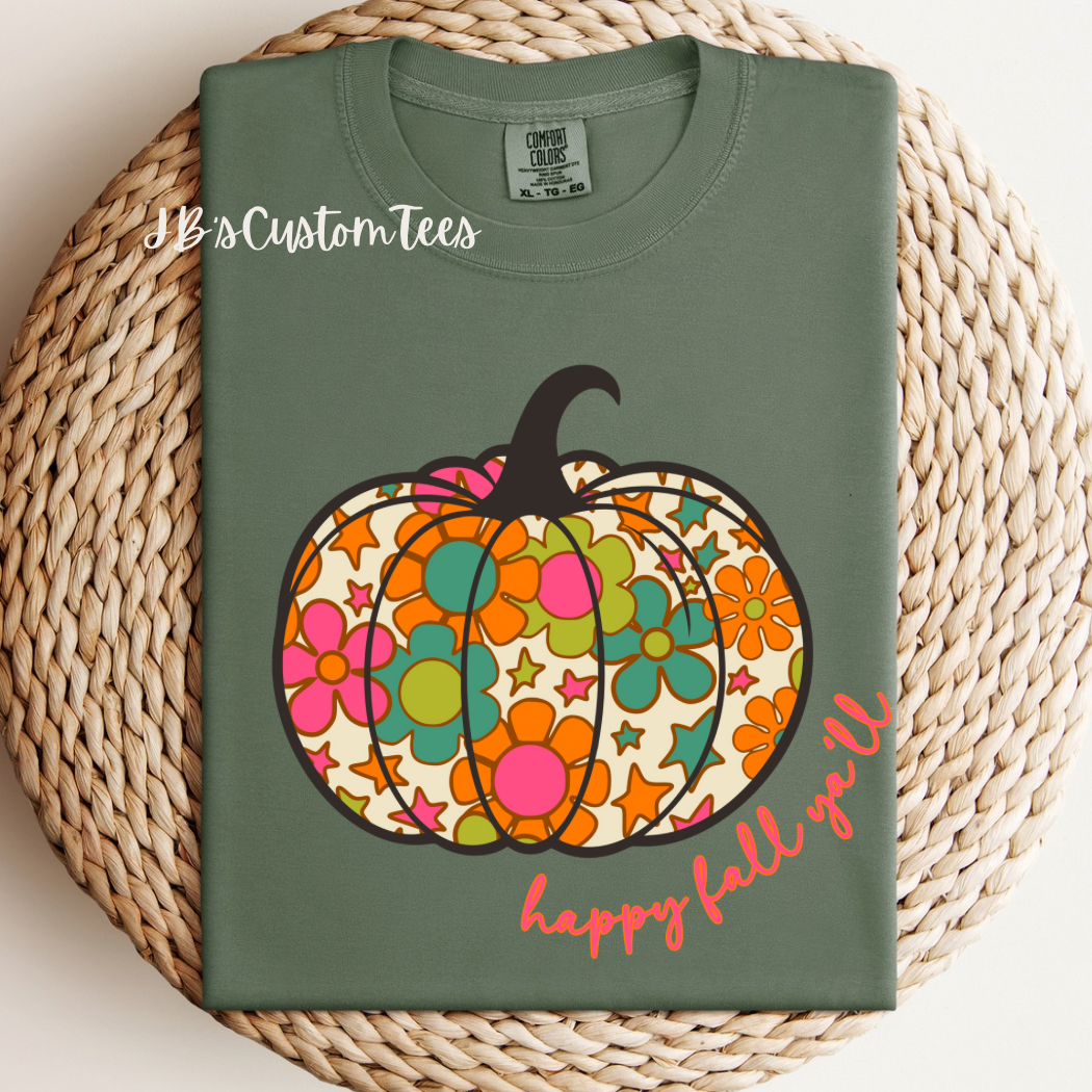 Happy Fall Y’all CC Tee