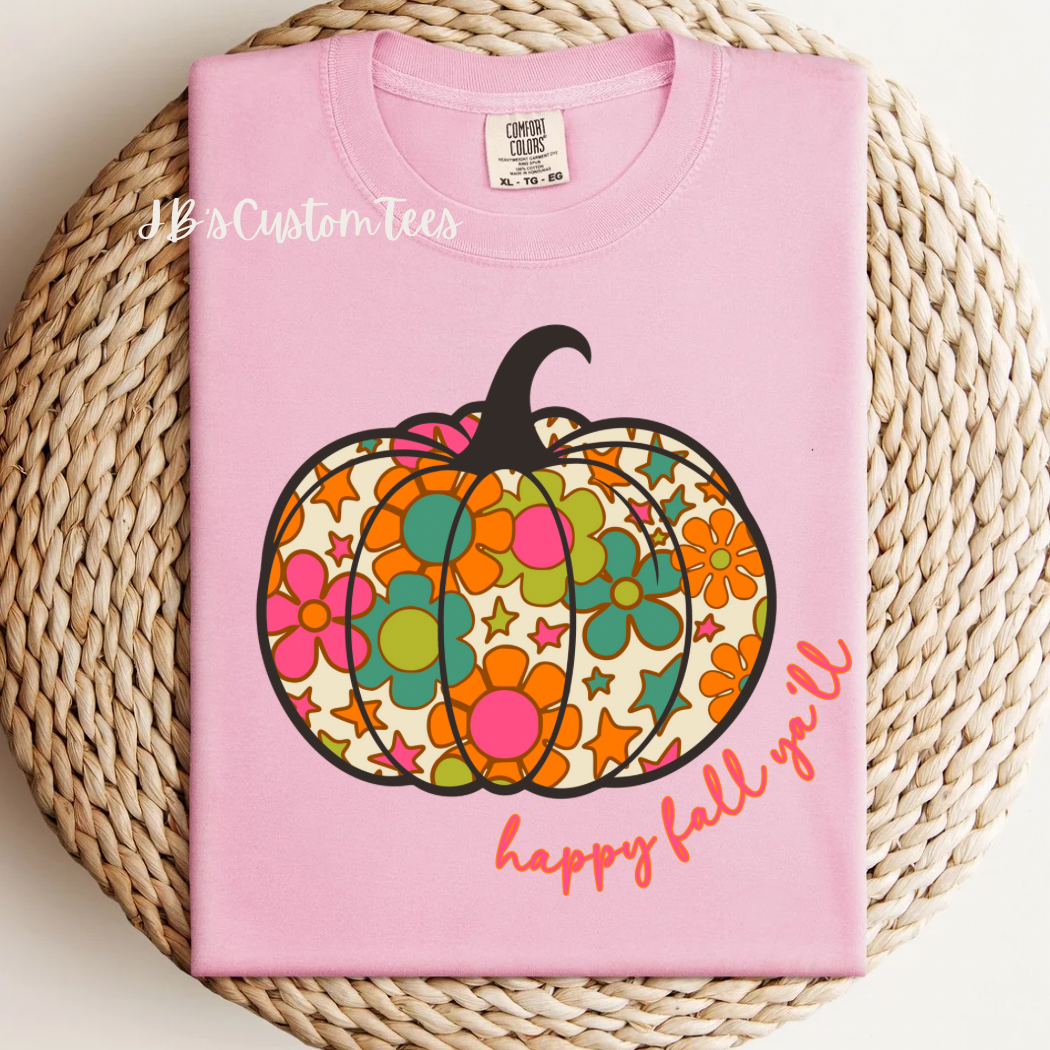 Happy Fall Y’all CC Tee