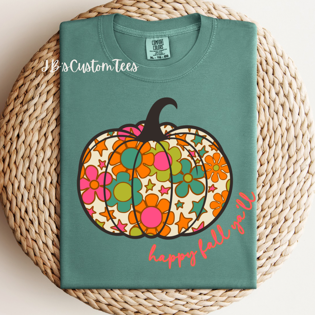 Happy Fall Y’all CC Tee