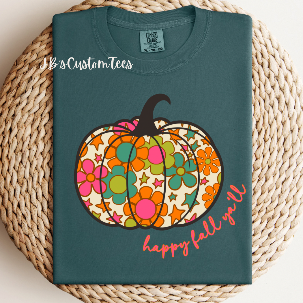 Happy Fall Y’all CC Tee