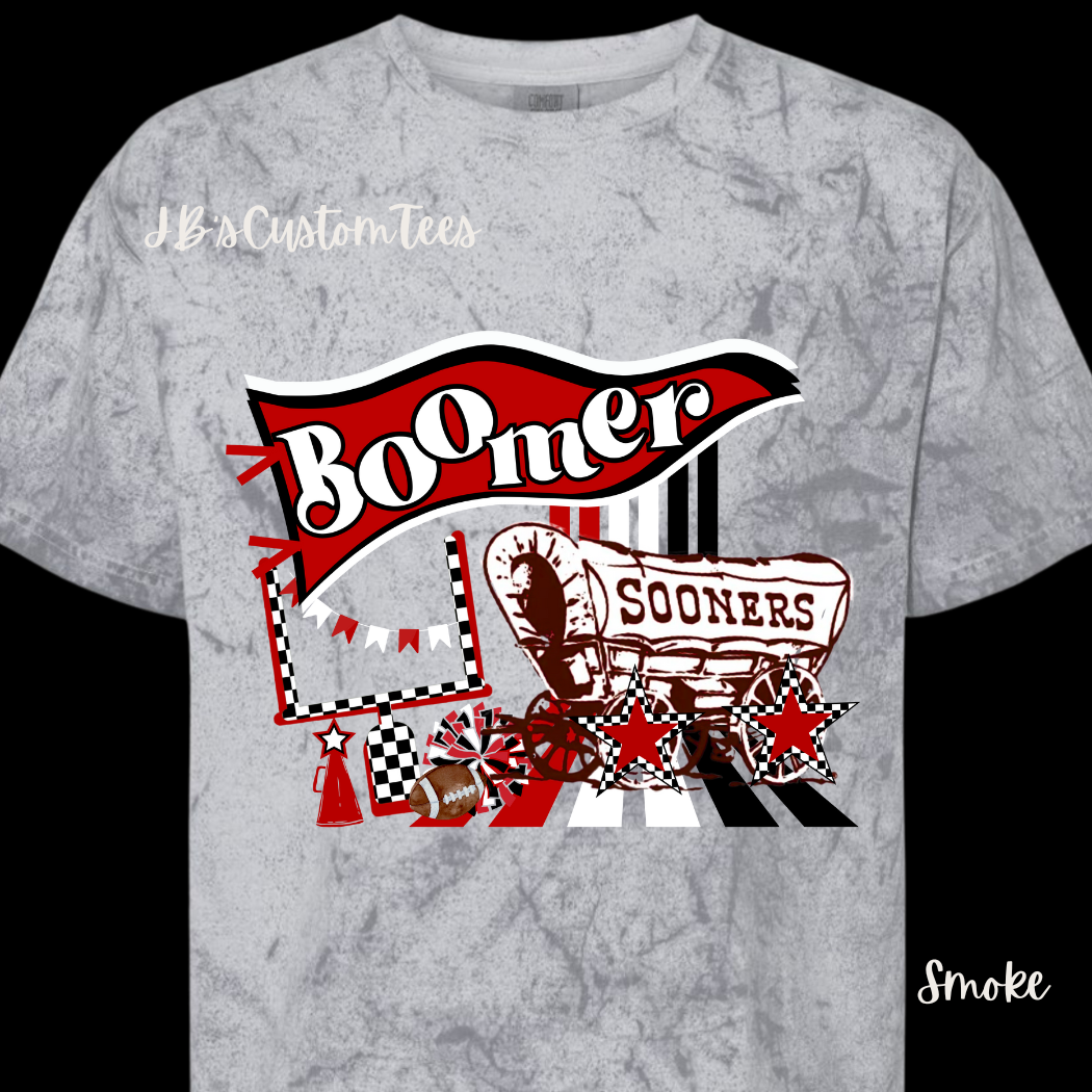 Retro Sooners & Cowboys CC Tee