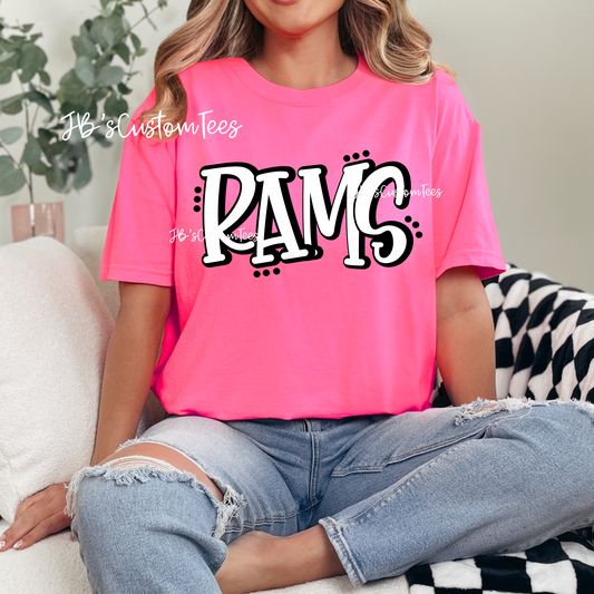 Pink or White Rams