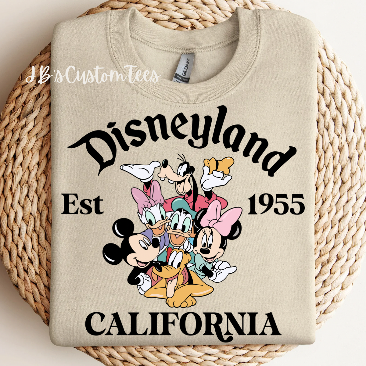 Disneyland California Est 1955 Sweatshirt