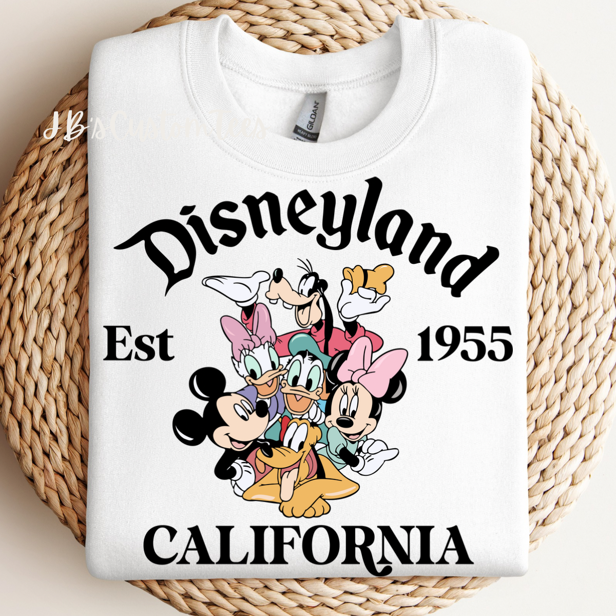 Disneyland California Est 1955 Sweatshirt