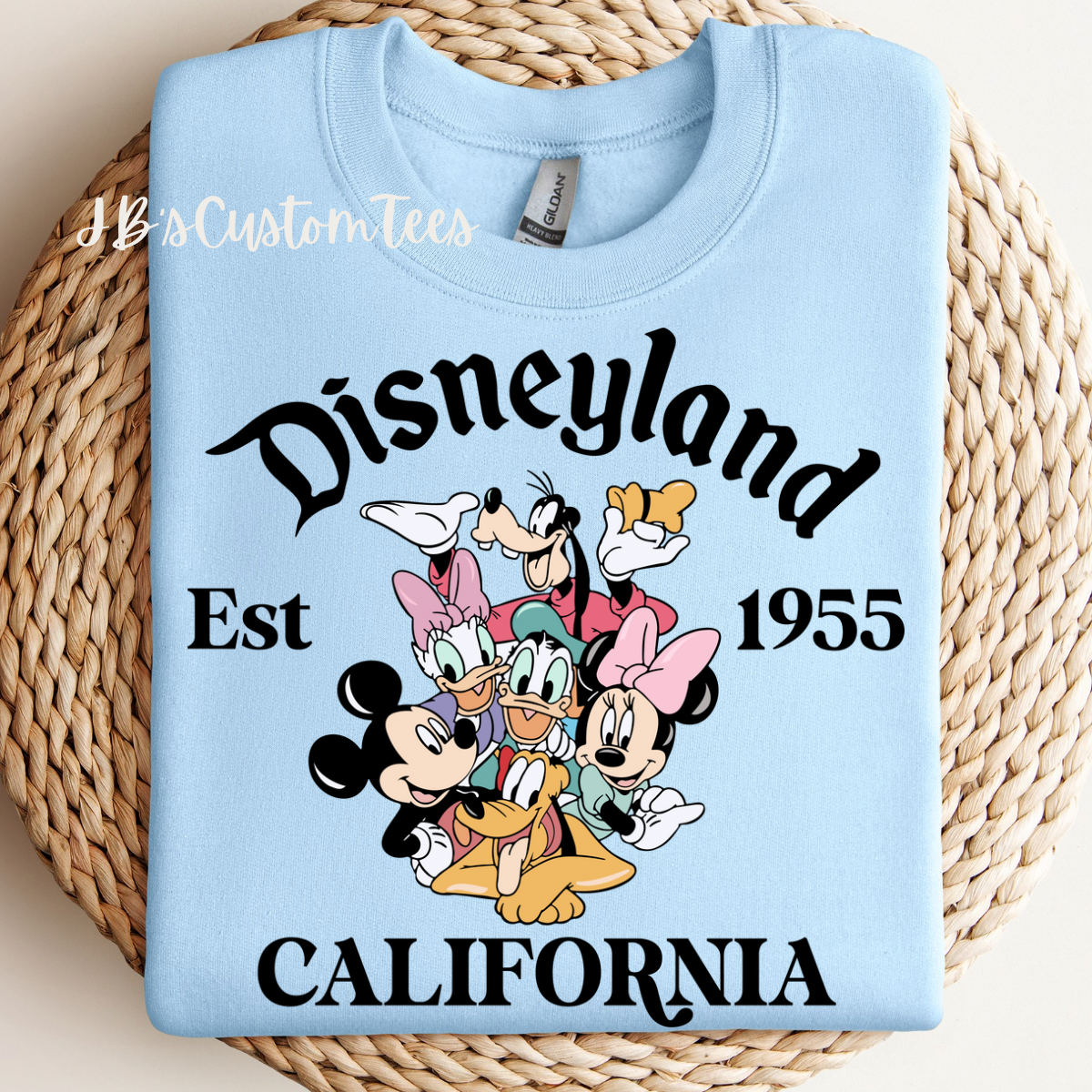 Disneyland California Est 1955 Sweatshirt