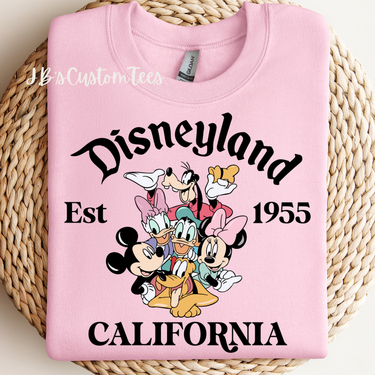 Disneyland California Est 1955 Sweatshirt