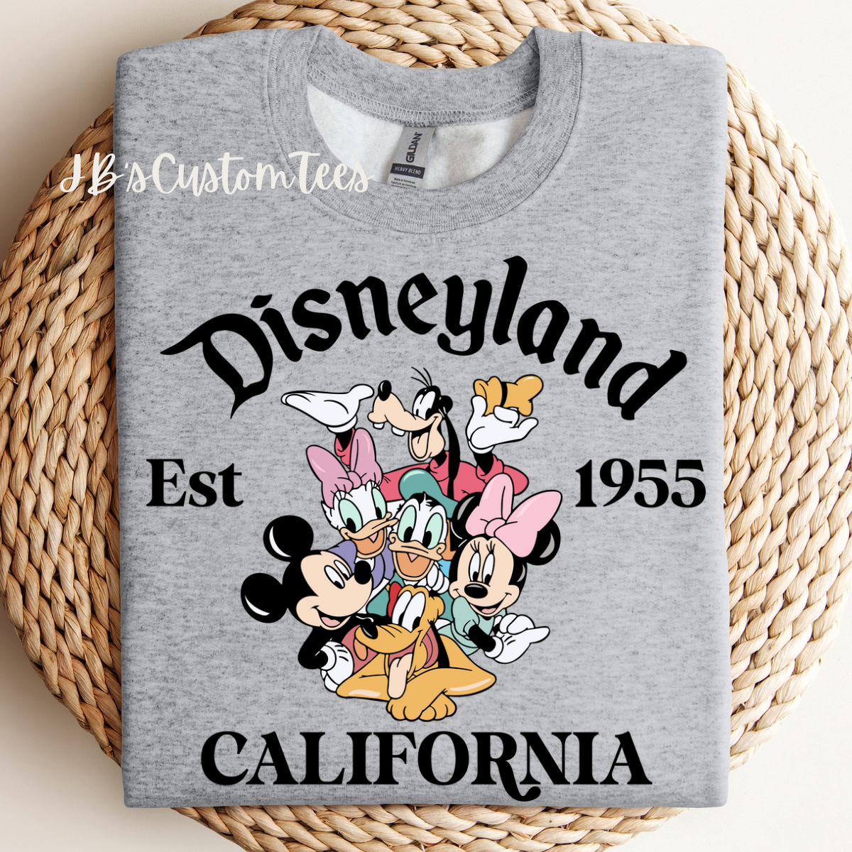 Disneyland California Est 1955 Sweatshirt