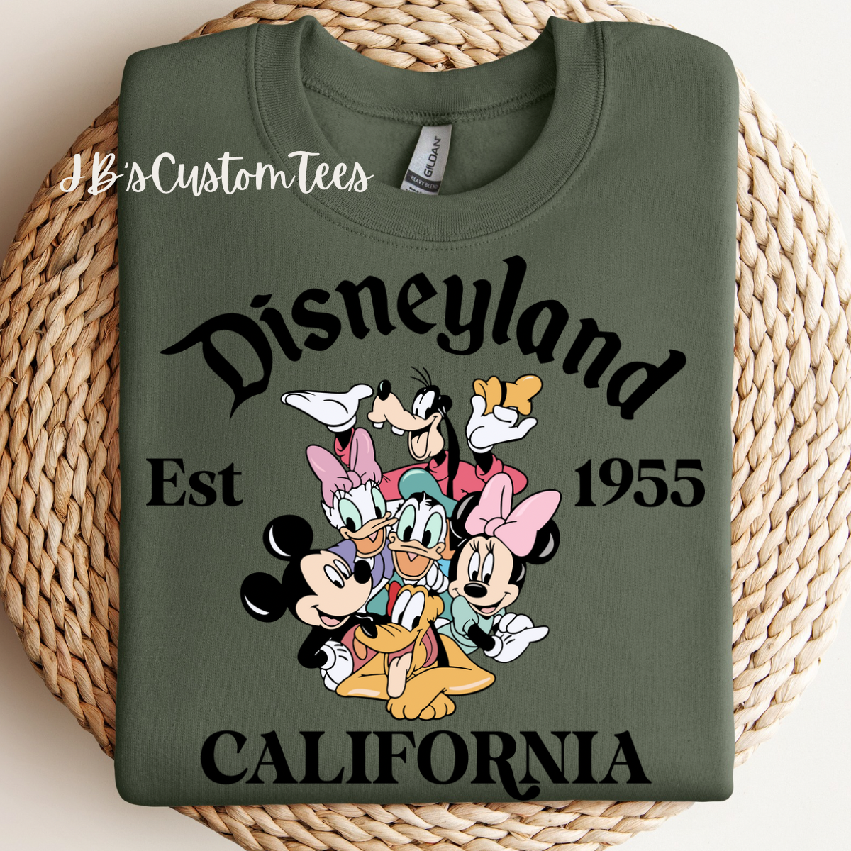 Disneyland California Est 1955 Sweatshirt