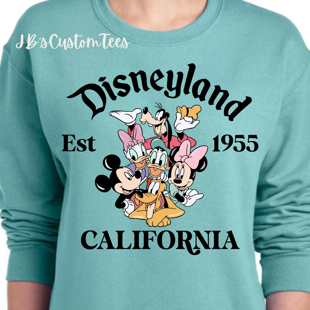 Disneyland California Est 1955 Sweatshirt