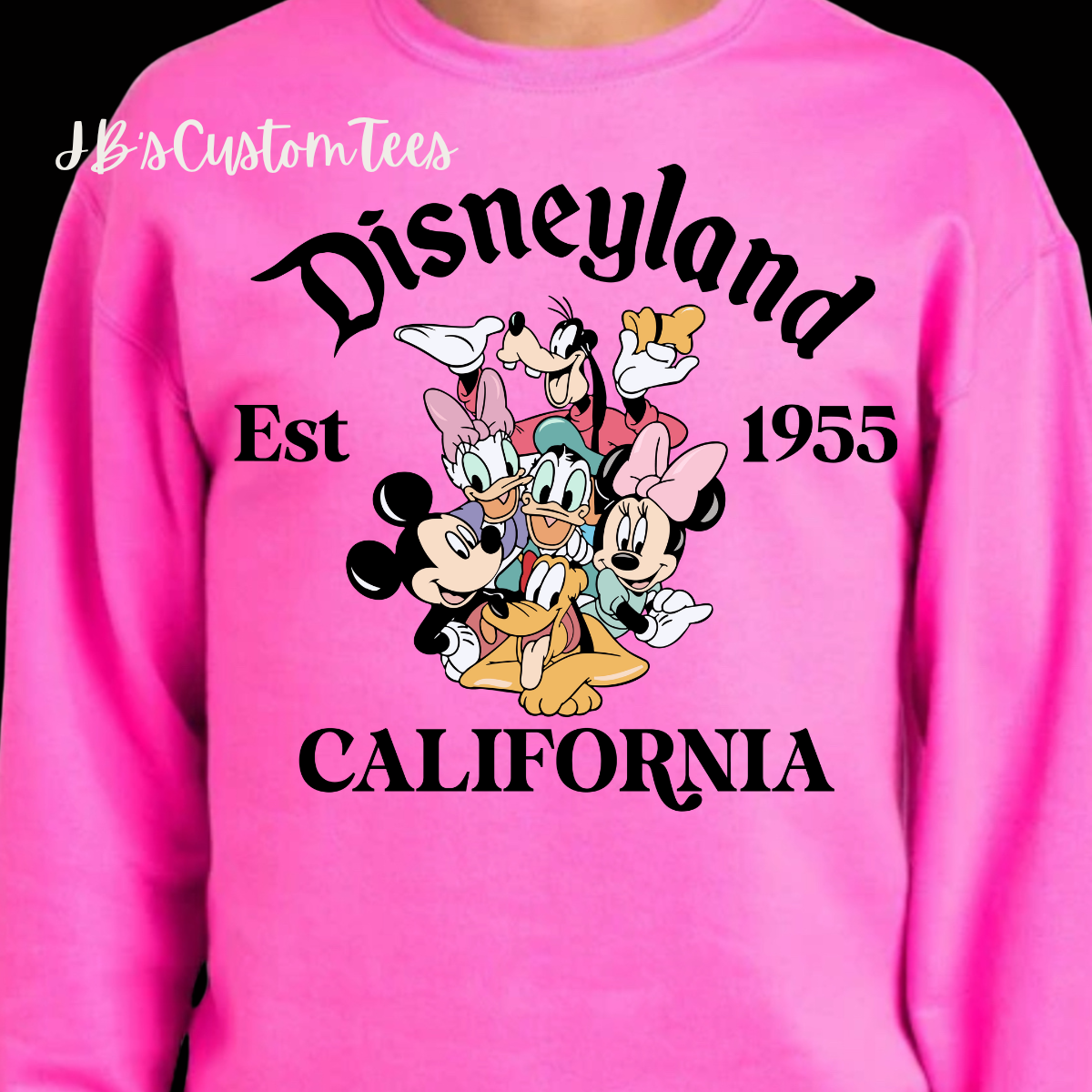 Disneyland California Est 1955 Sweatshirt