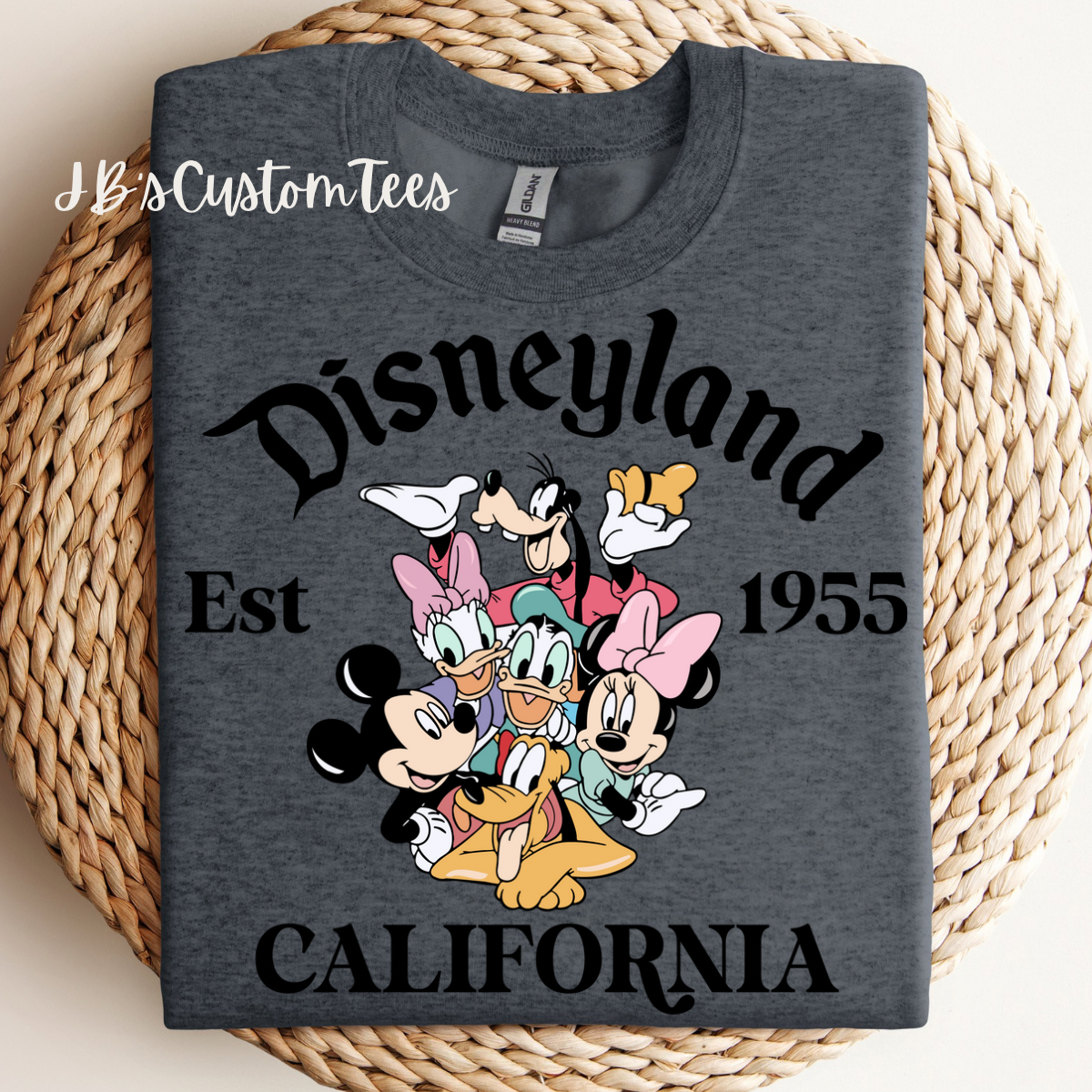 Disneyland California Est 1955 Youth Sweatshirt