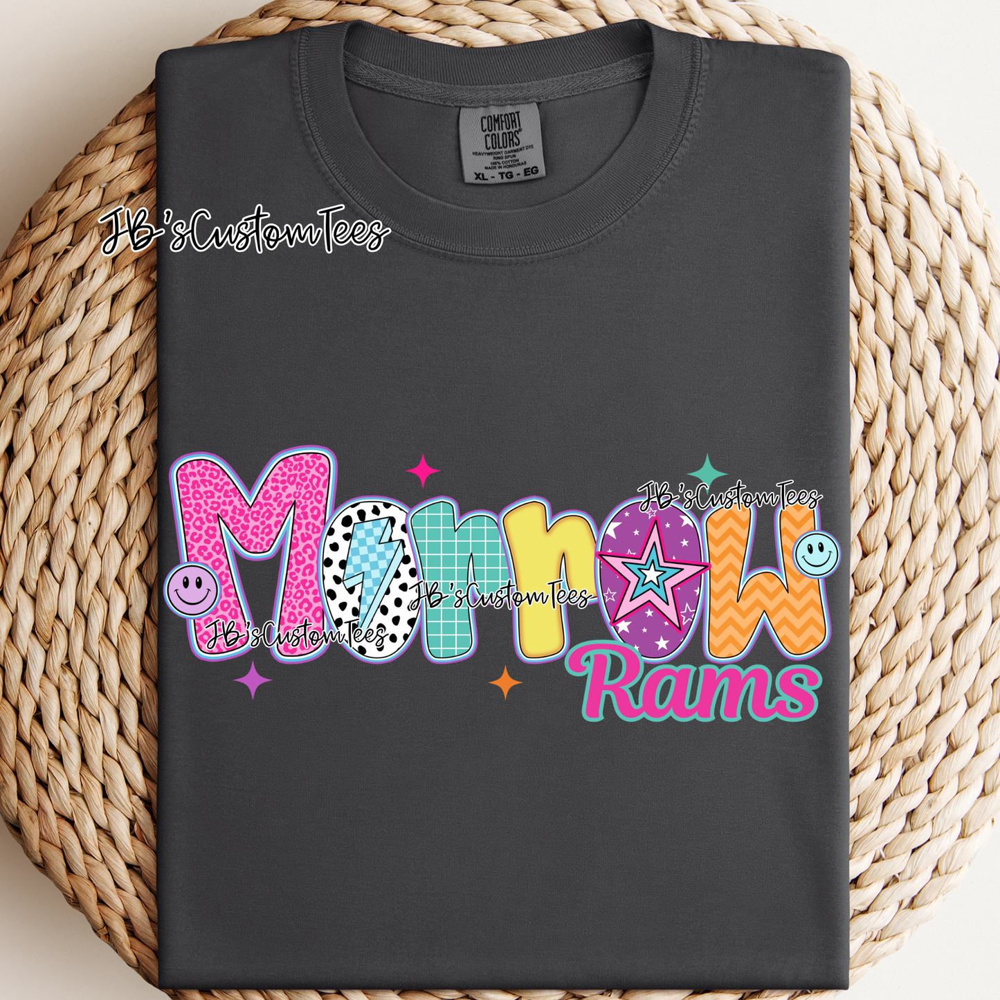 Morrow - Preppy Doodle School Spirit Tee