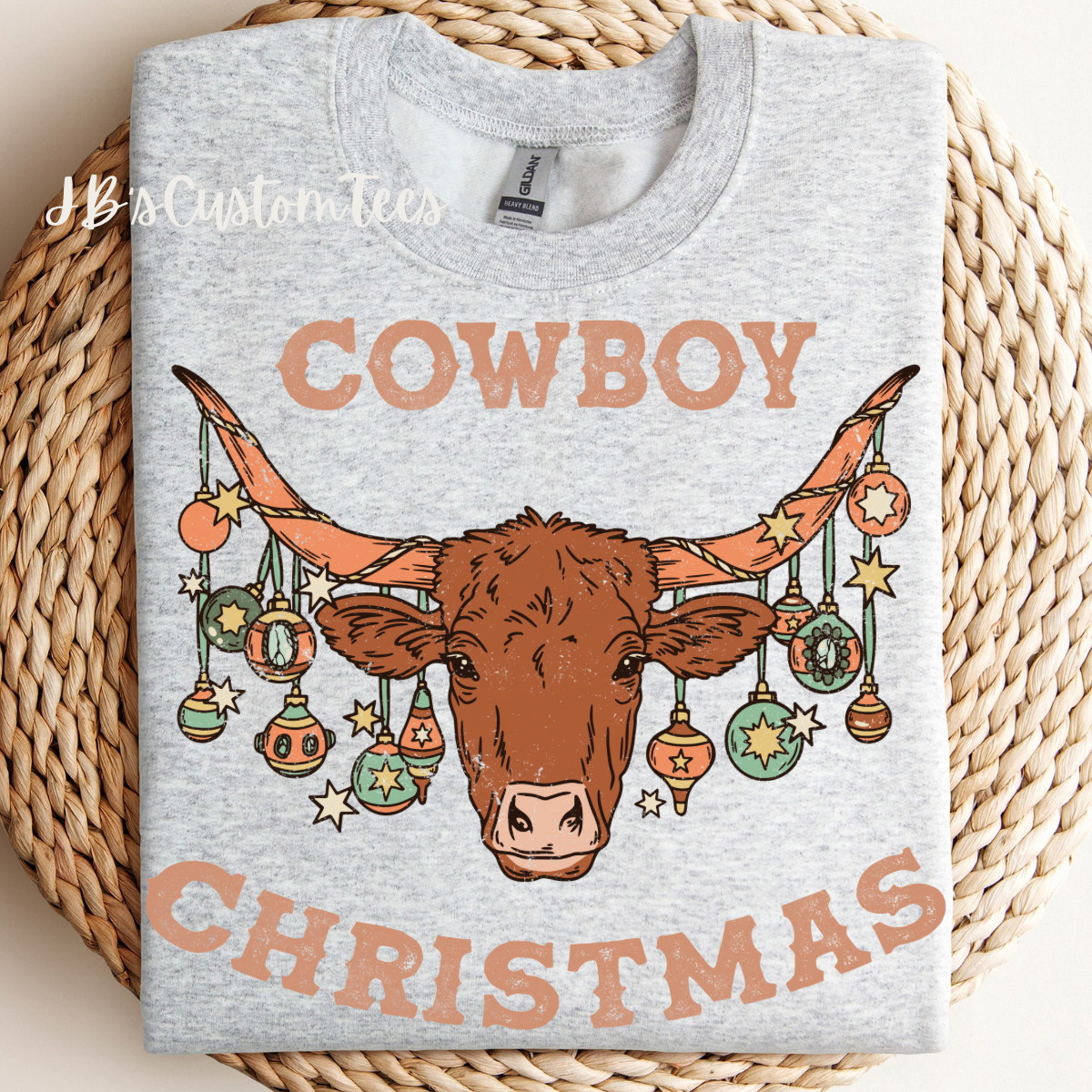 Cowboy Christmas Sweatshirt