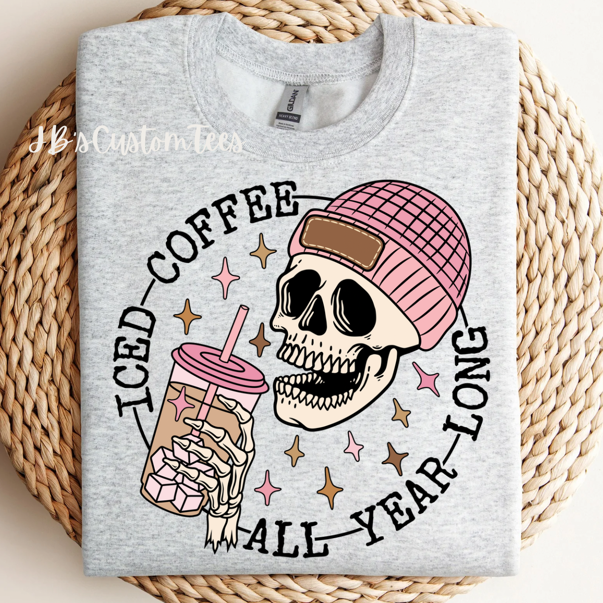 Iced Coffee All Year Round Sweatshirt