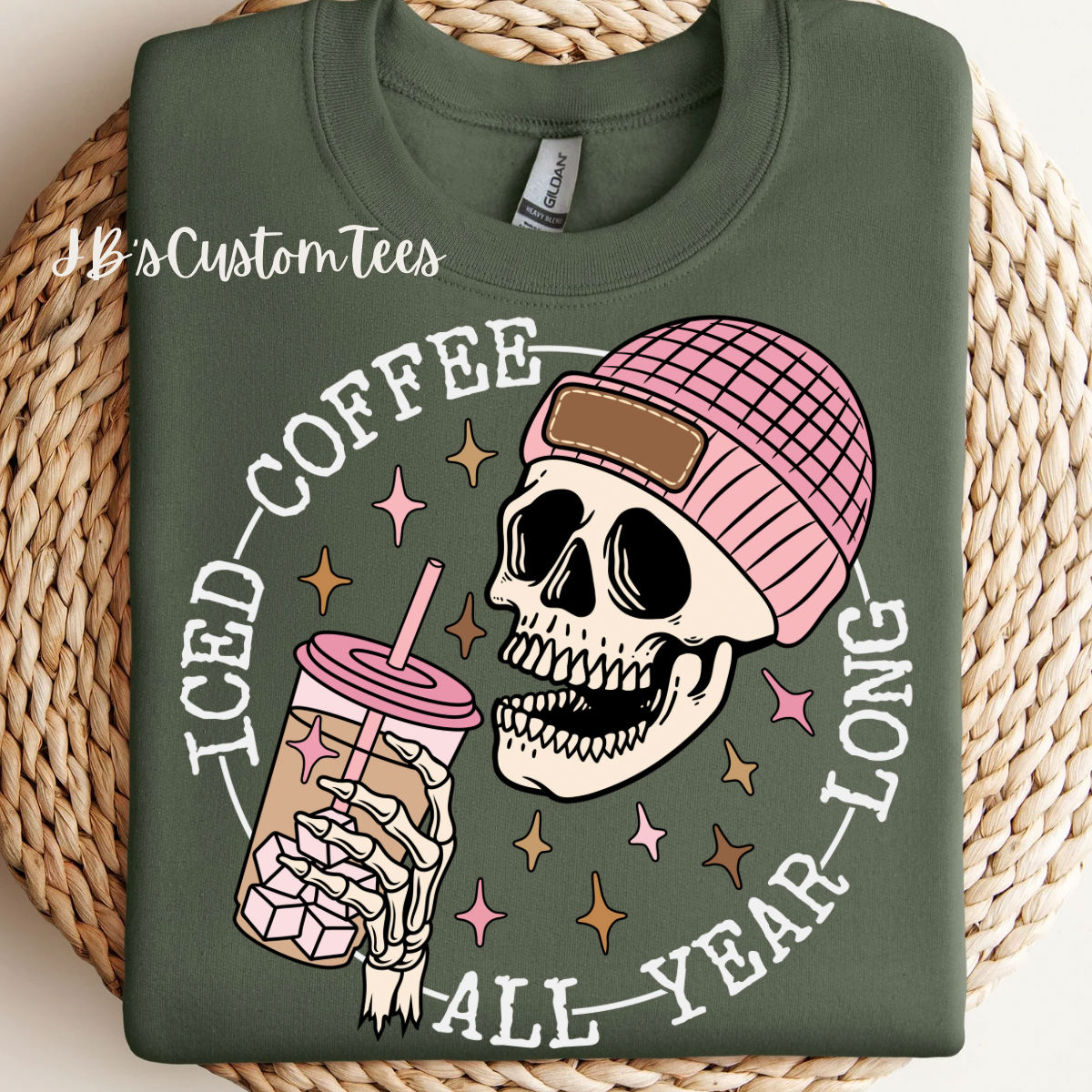 Iced Coffee All Year Round Sweatshirt