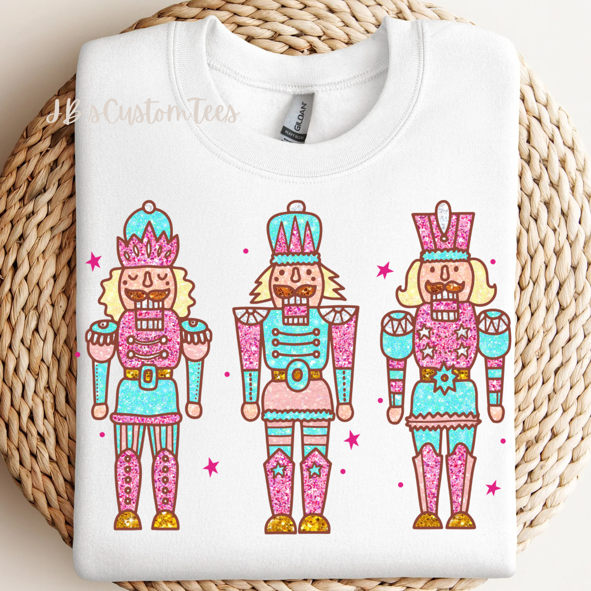 Faux Sparkly Nutcracker Sweatshirt