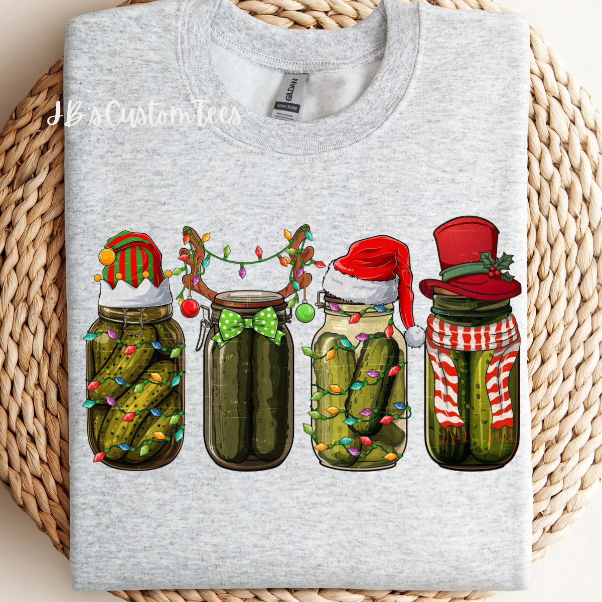 Christmas Pickles Sweatshirt