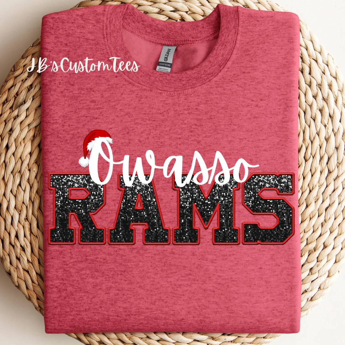 Owasso Rams Christmas Sweatshirt