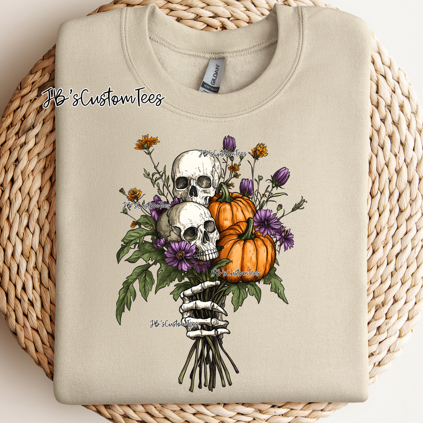 Halloween Skull Bouquet