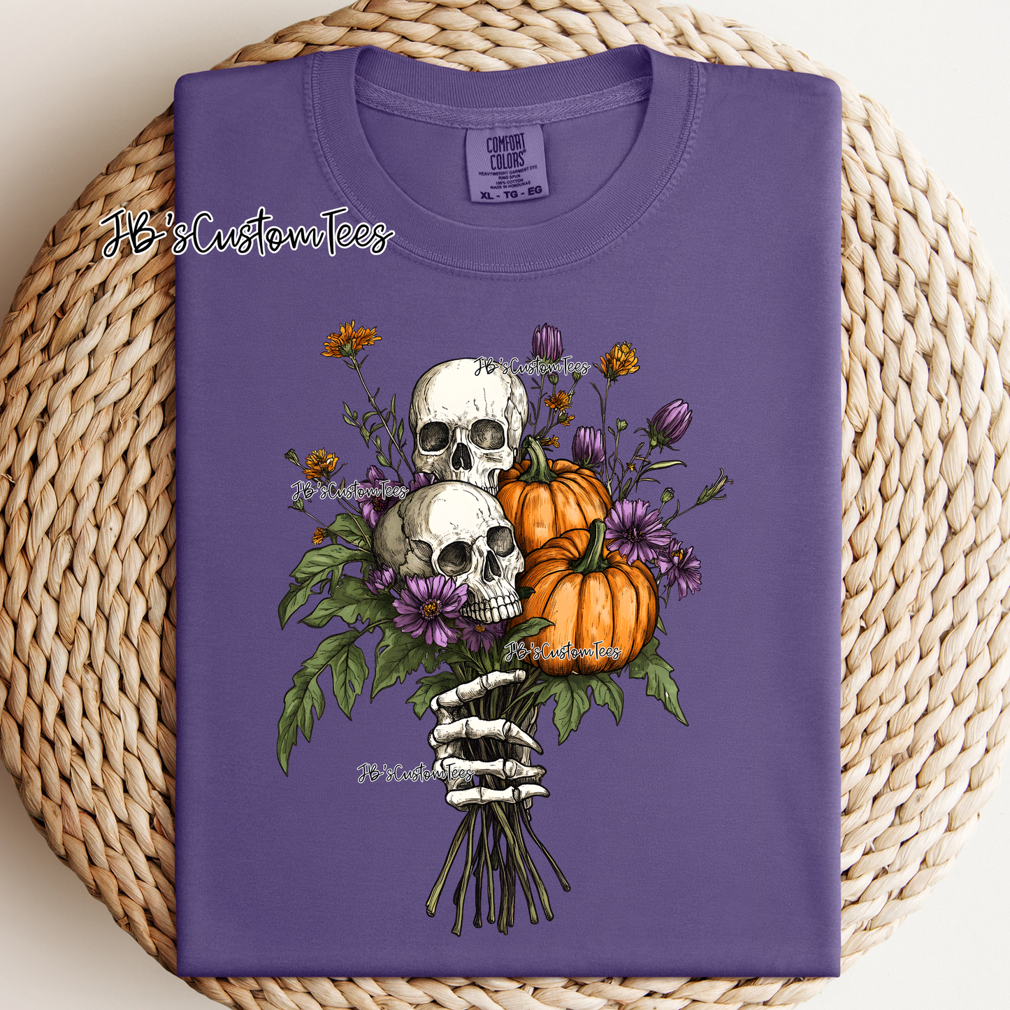 Halloween Skull Bouquet