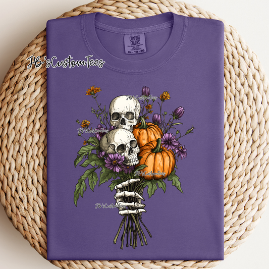 Halloween Skull Bouquet