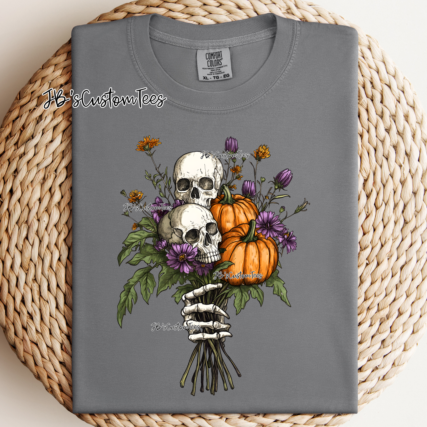 Halloween Skull Bouquet