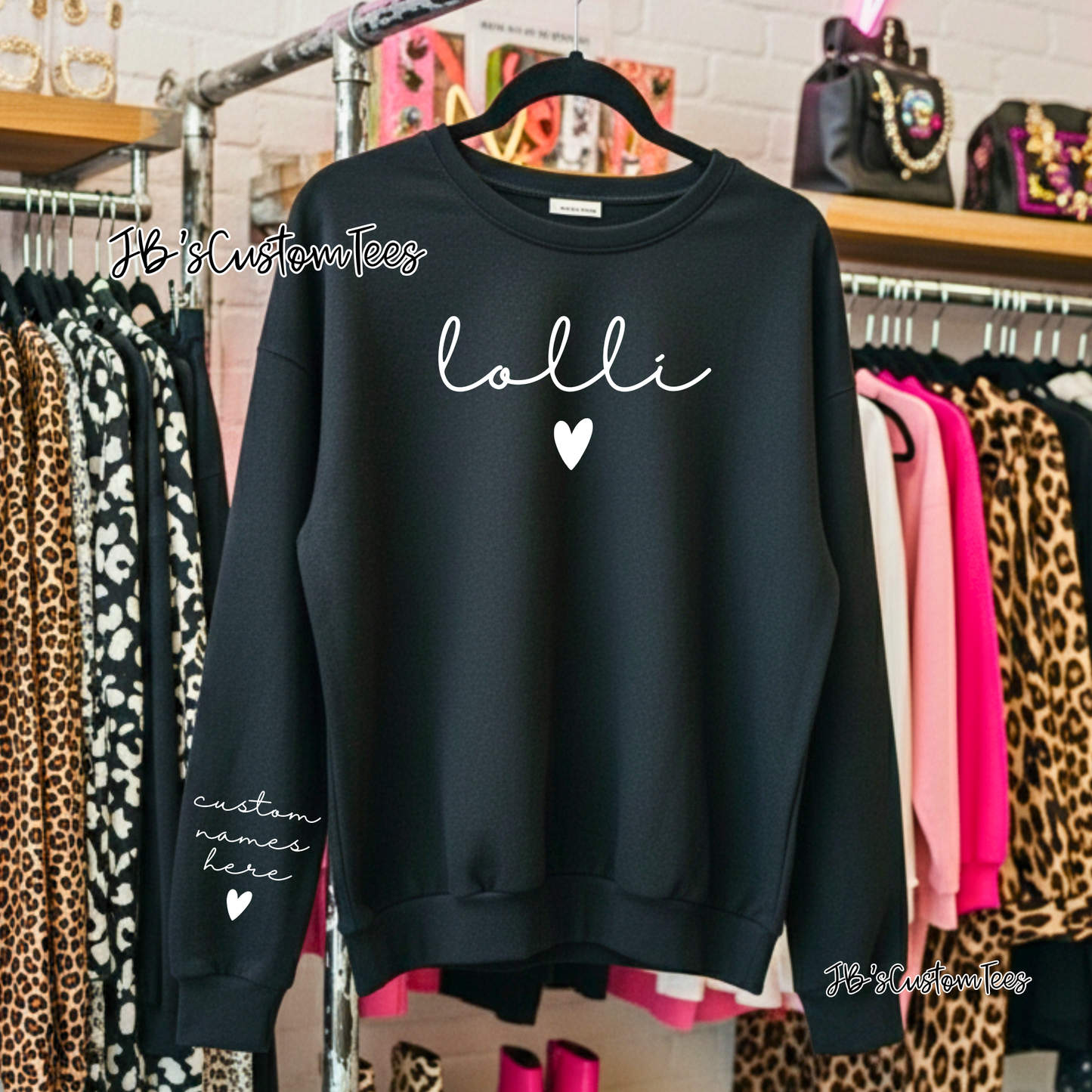 Custom Lolli Sweatshirt or Long Sleeve