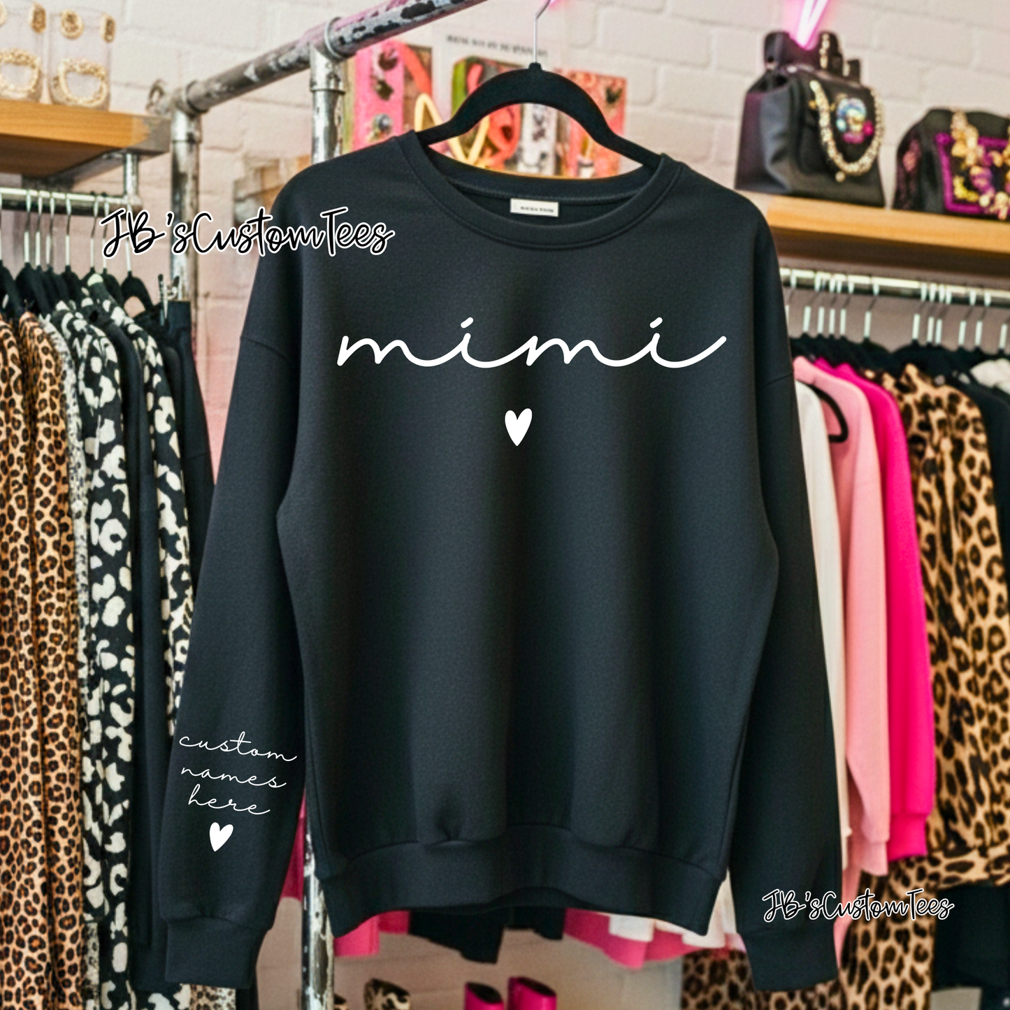 Custom Mimi Sweatshirt or Long Sleeve