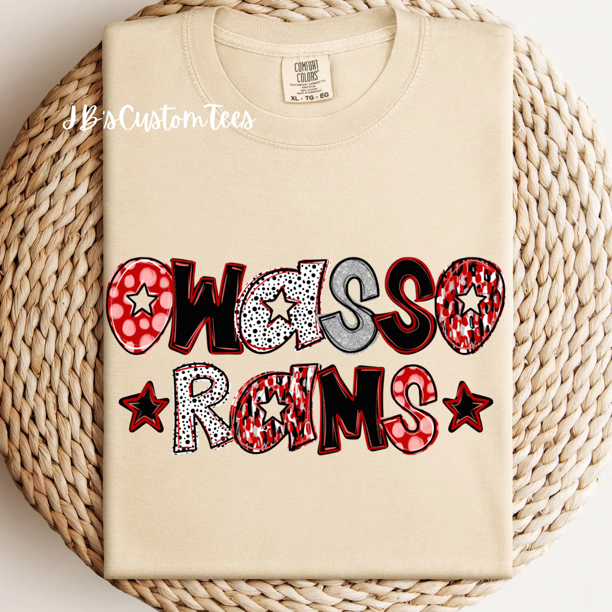 Owasso Rams CC Tee & Sweatshirt