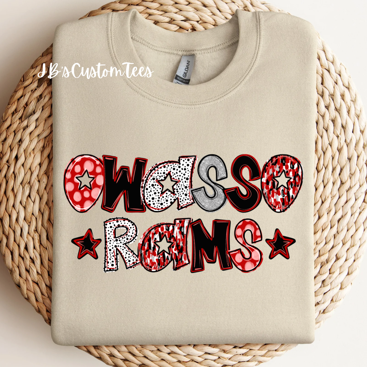 Owasso Rams CC Tee & Sweatshirt