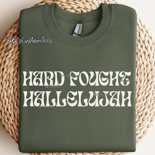 Hard Fought Hallelujah - Funky Letters