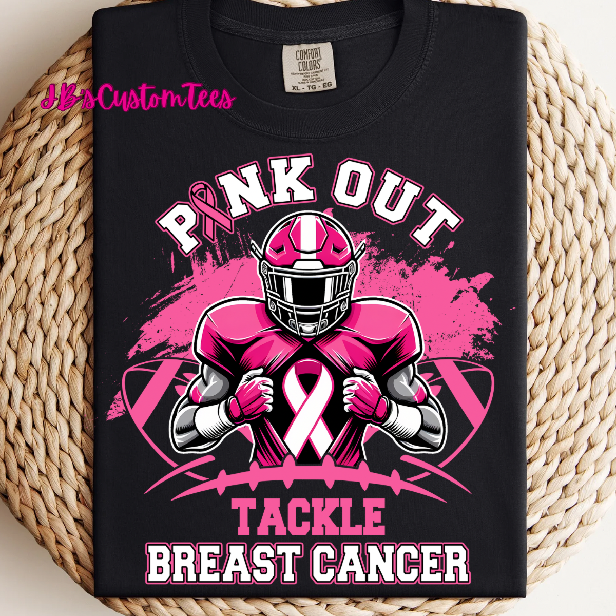 Pink Out & Tackle Tee/Sweatshirt