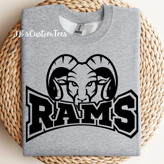 Youth Rams Tee/Sweatshirt