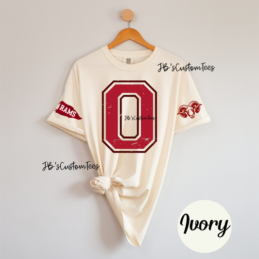 O Rams Vintage Varsity