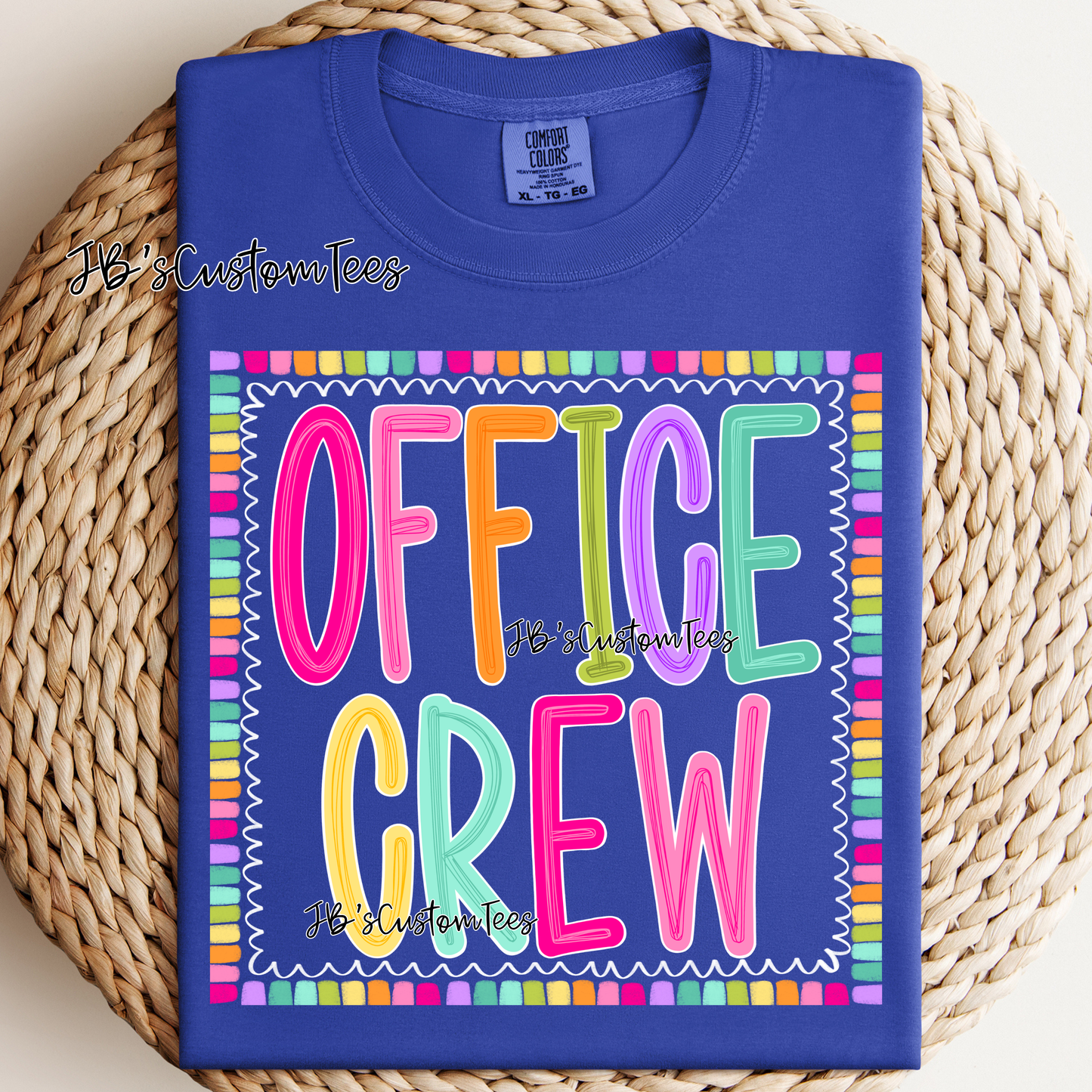 Rainbow Scallop Office Crew
